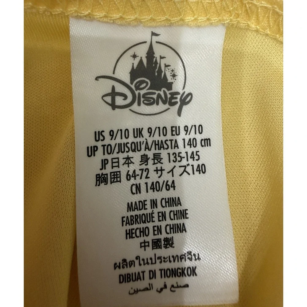 Disney Store Beauty And The Beast Belle Costume Girls Dress Up Halloween 9/10